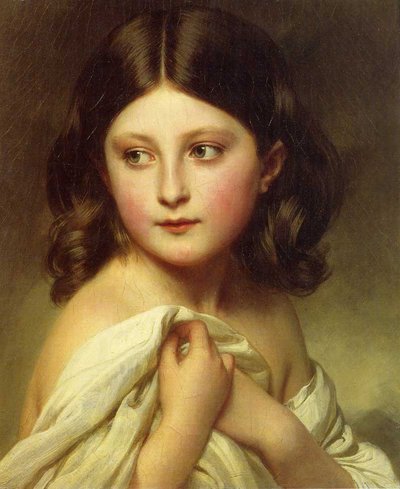 Principessa Carlotta del Belgio da Franz Xaver Winterhalter